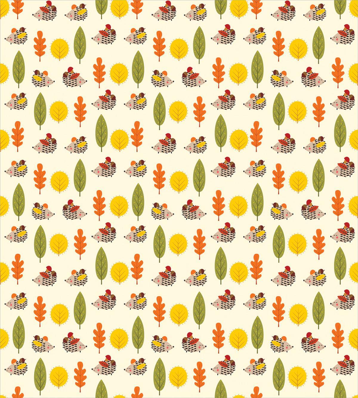 Different Trees Animals — Pattern
