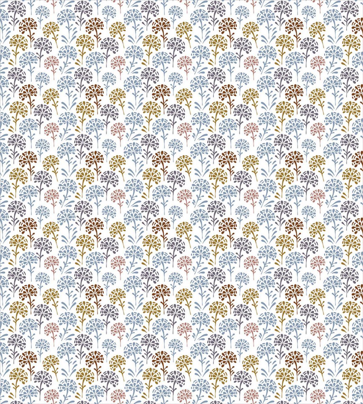 Abstract Flower Art Blooming — Pattern