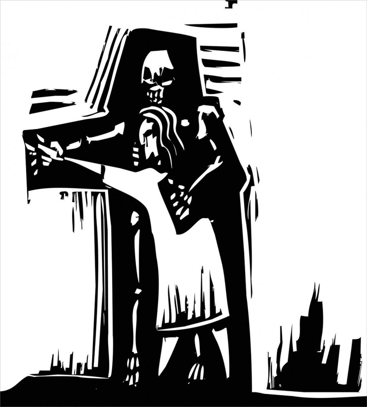 Dancing with Death Shadow — Pattern