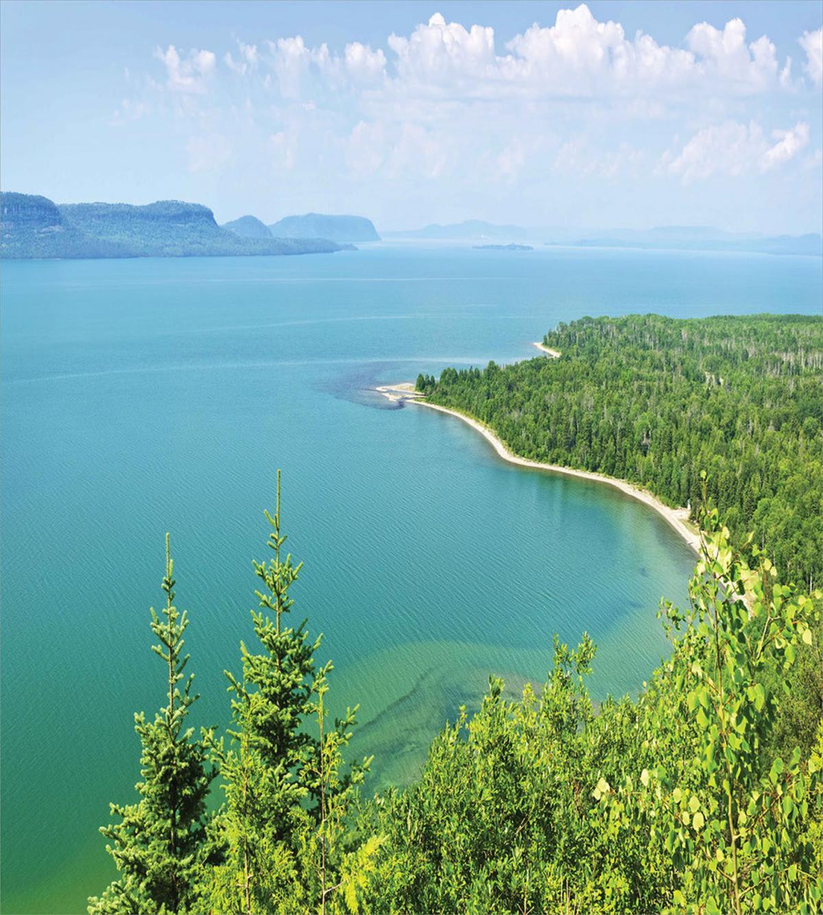 Lake Superior Panoramic — Pattern