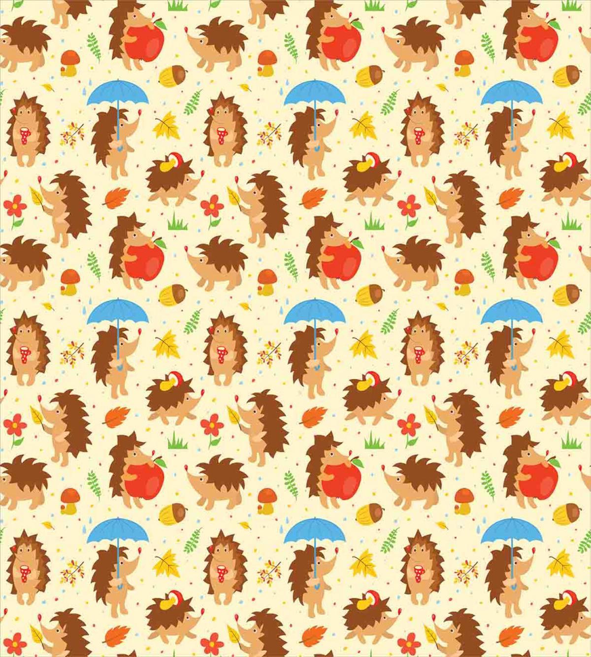 Cartoon Woodland Dots — Pattern