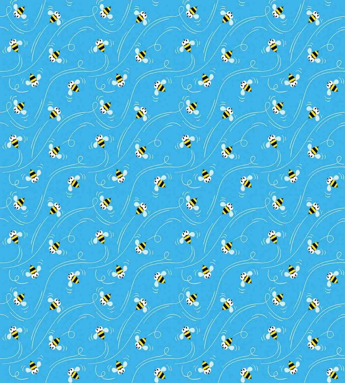 Funny Flying Insect on Sky — Pattern
