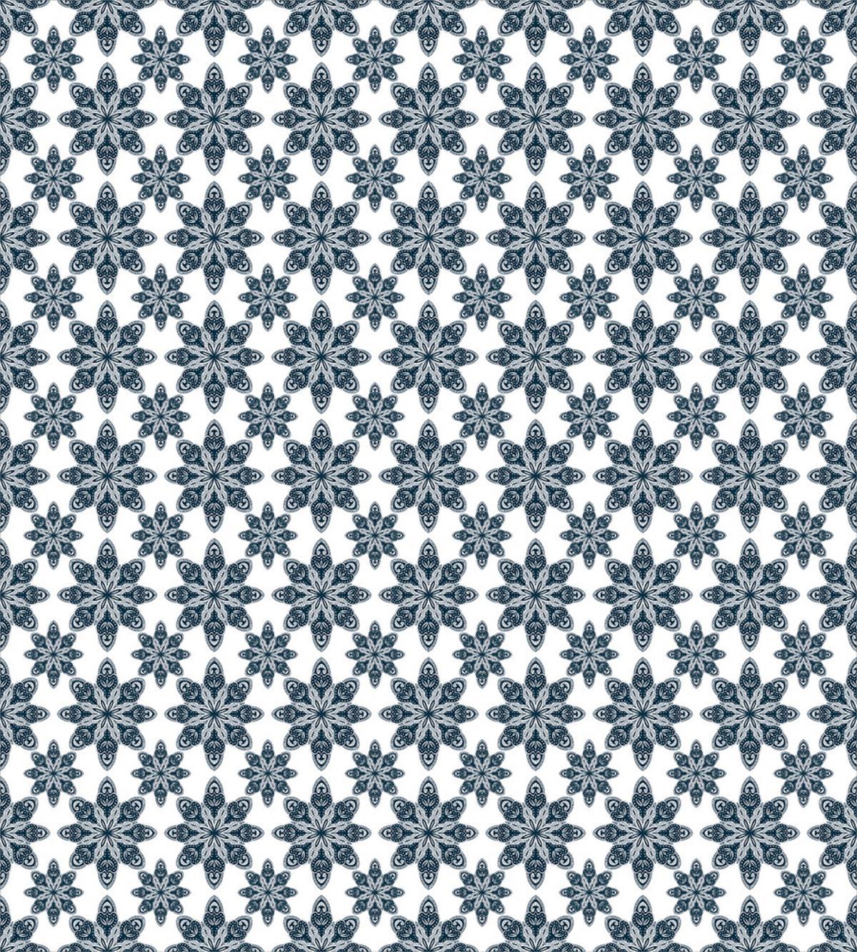 Ceramic Style Floral — Pattern