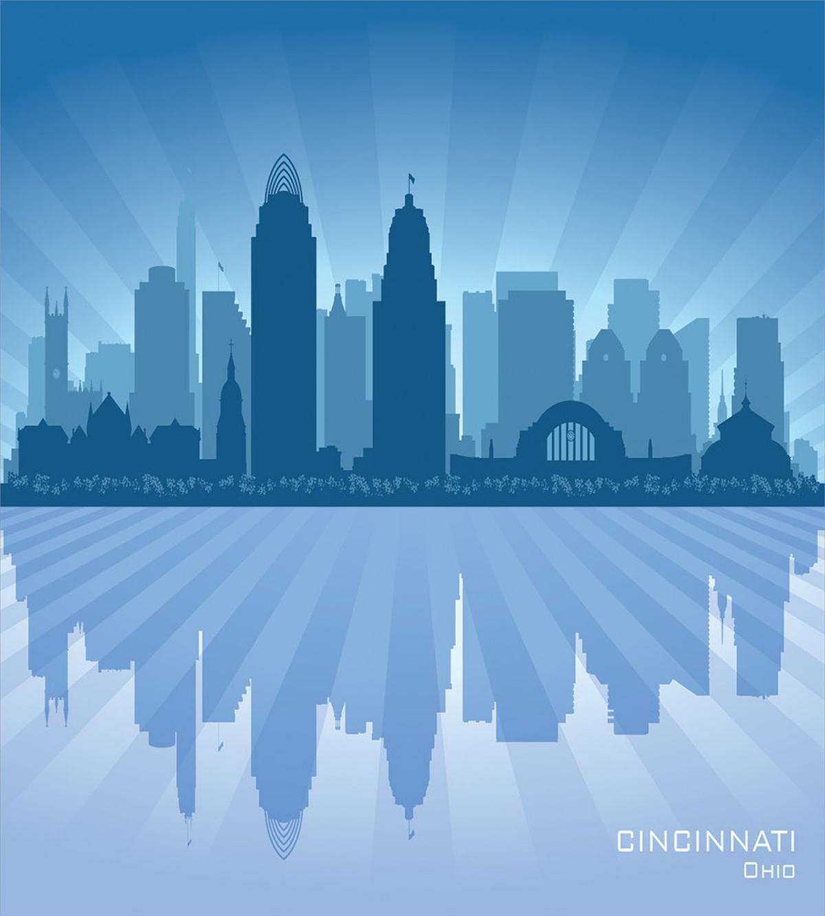 Reflection Cityscape — Pattern