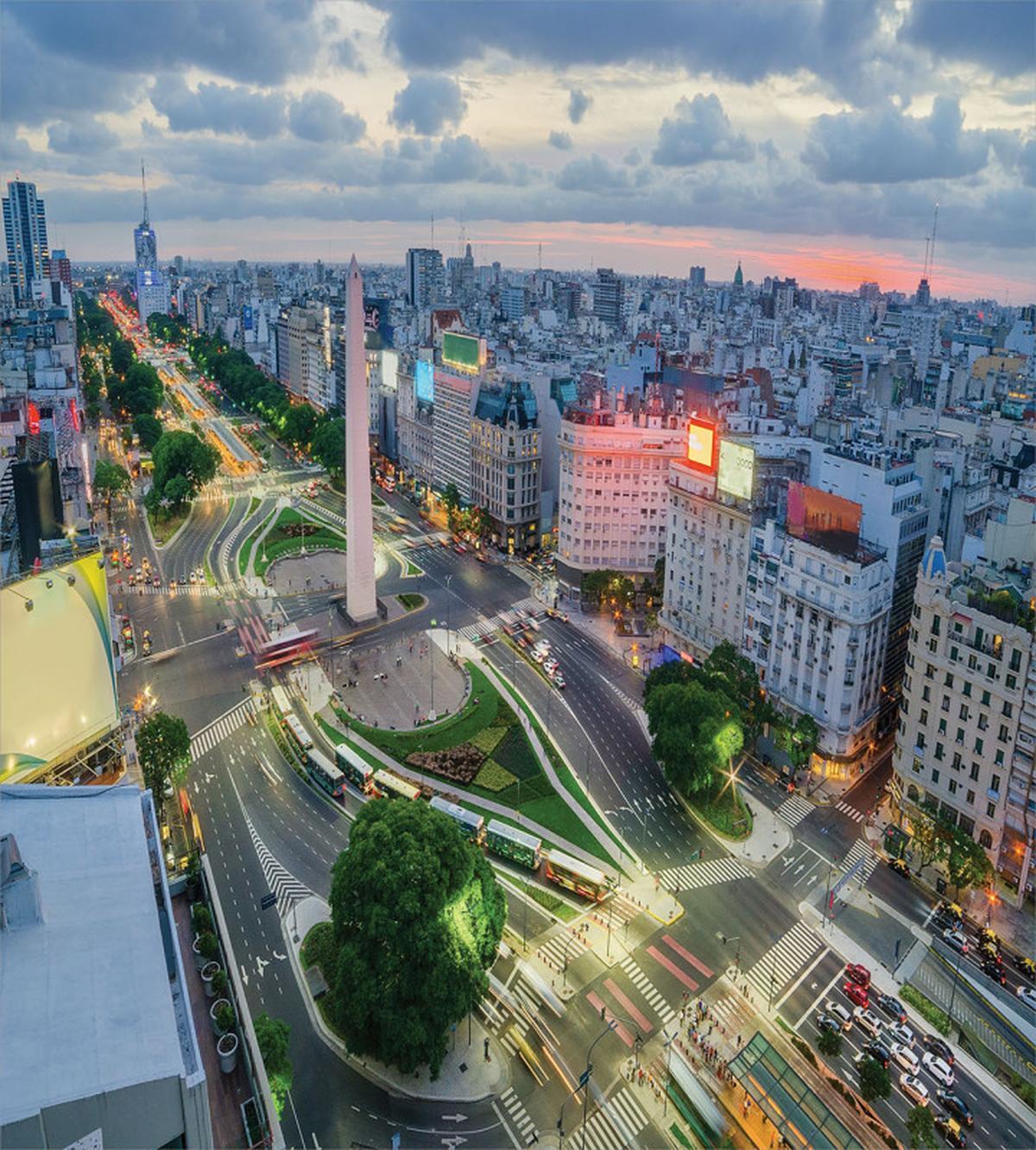 Buenos Aires Urban View — Pattern