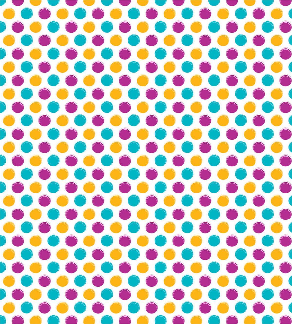 Vintage Circular Blobs — Pattern