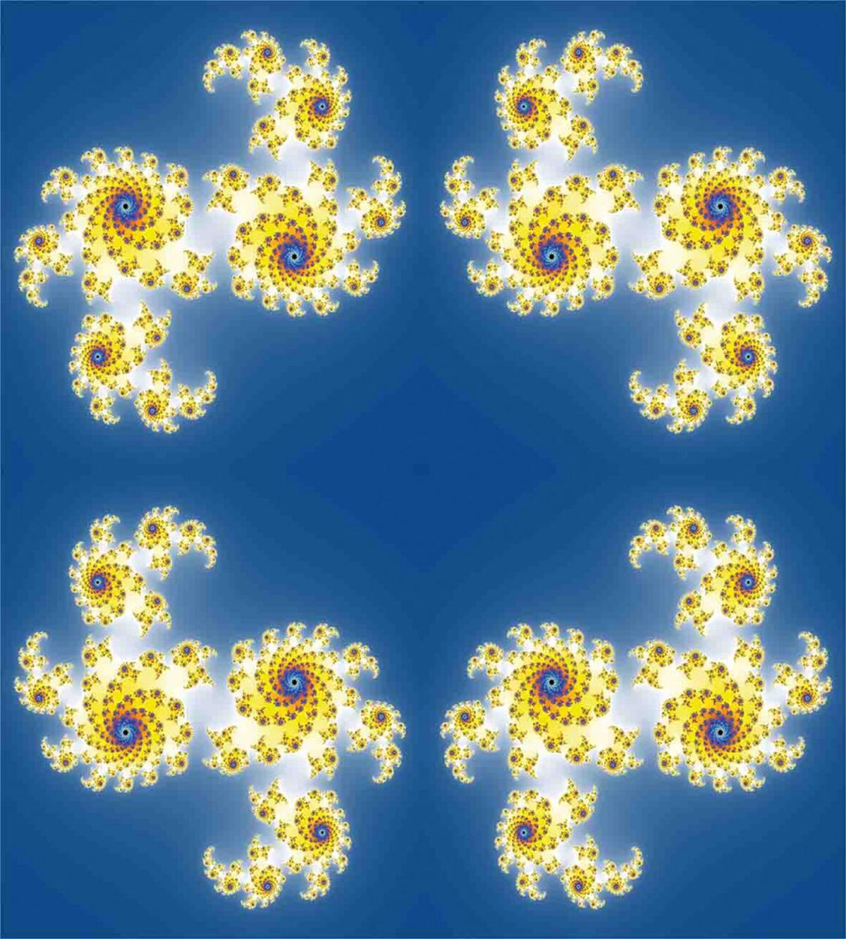 Floral Psychedelic Art — Pattern