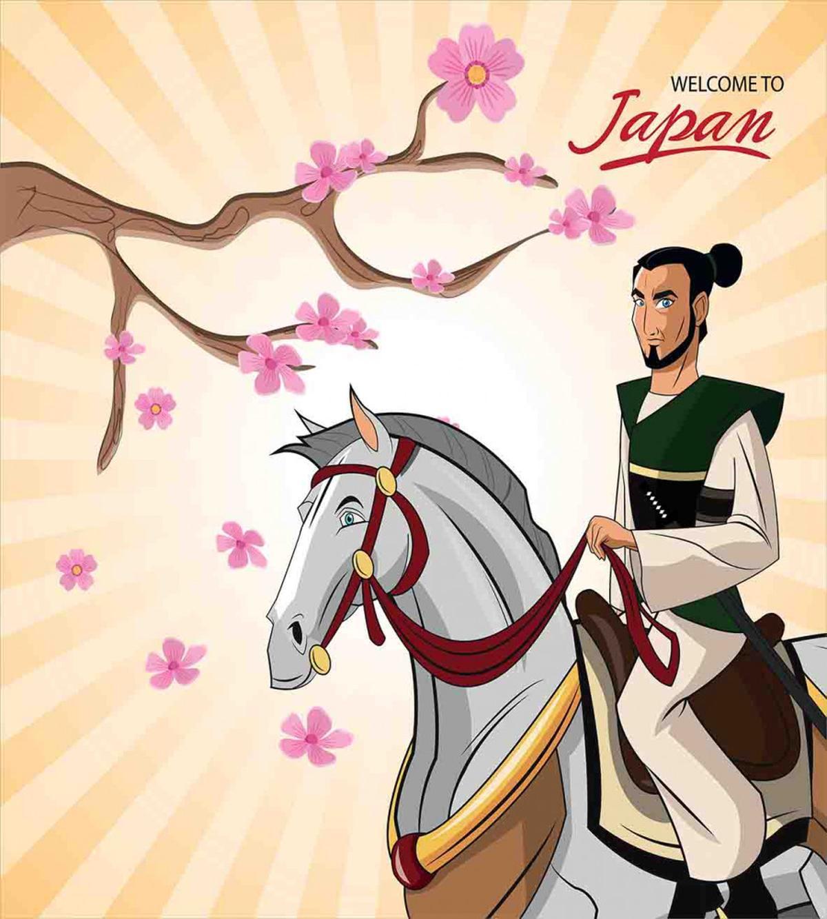 Medieval Man on a Horse — Pattern