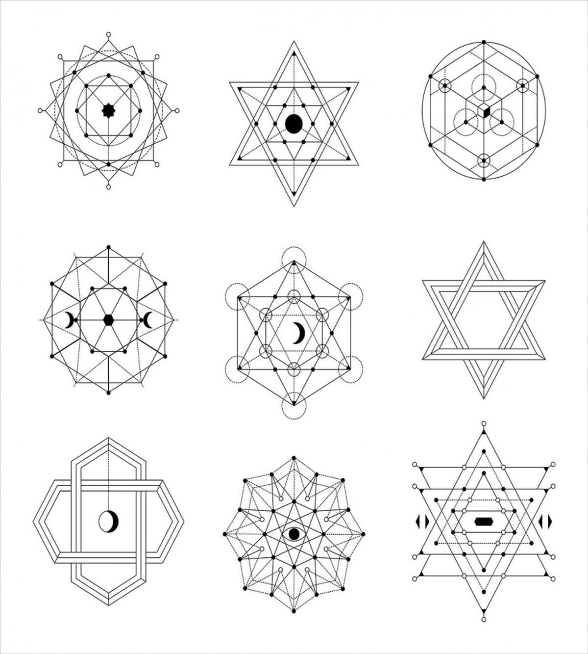 Line Shaped Geometry — Pattern