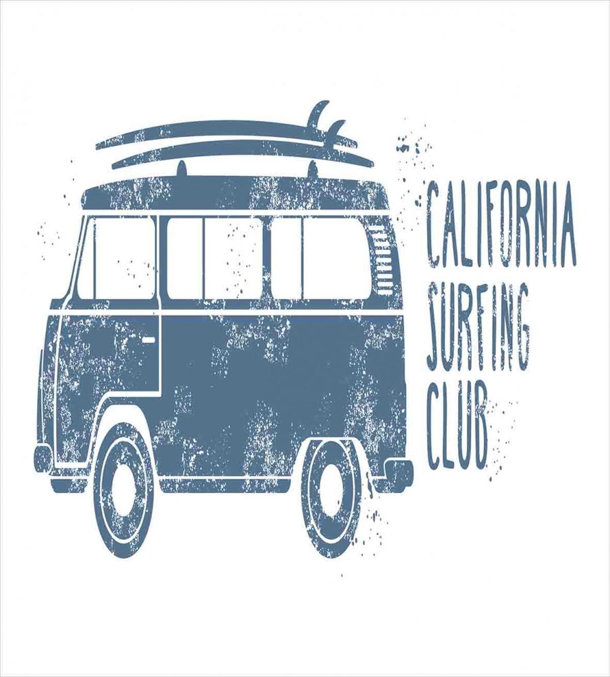 California Surfing Club Vintage — Pattern