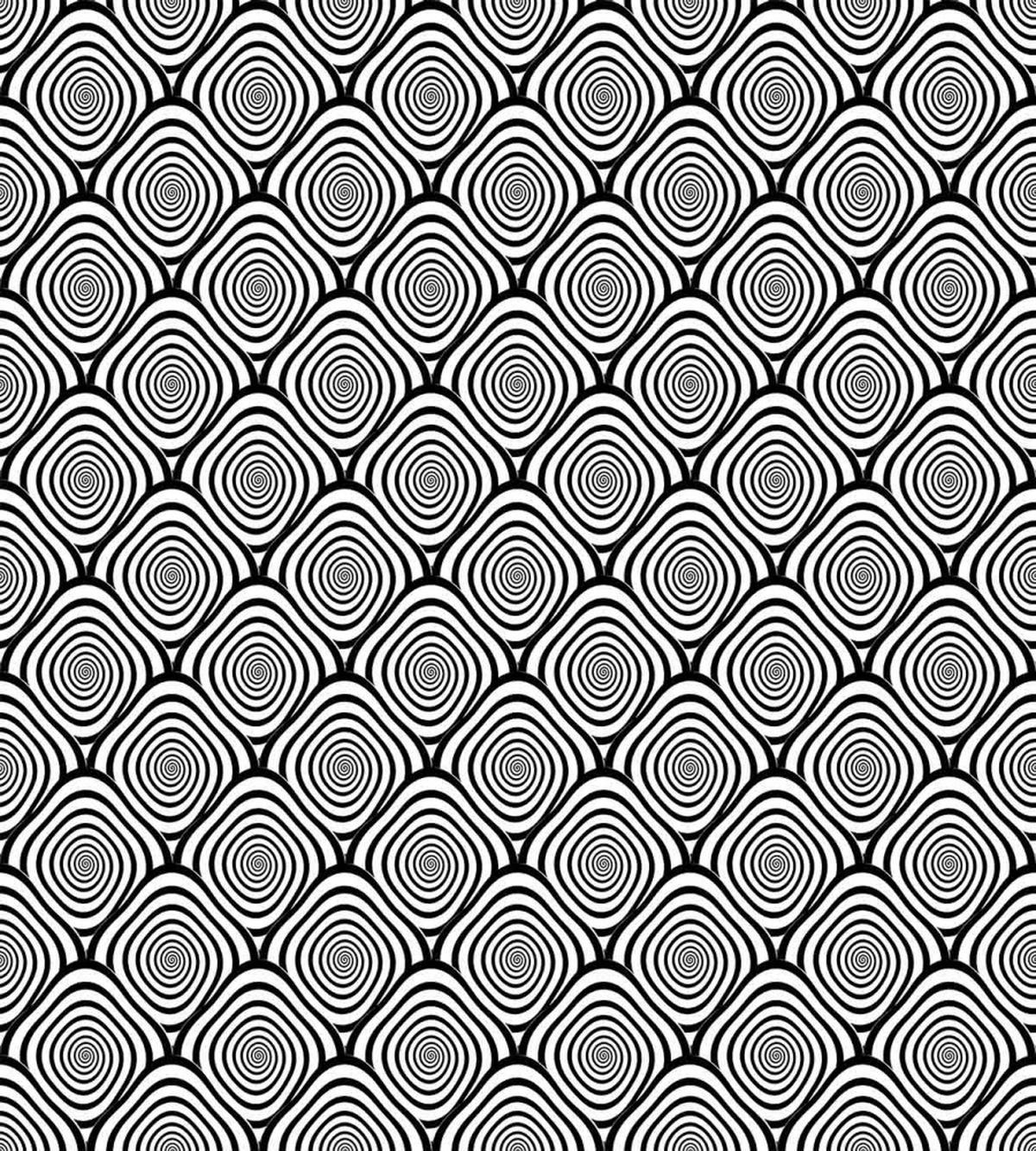 Fish Scale Swirls — Pattern