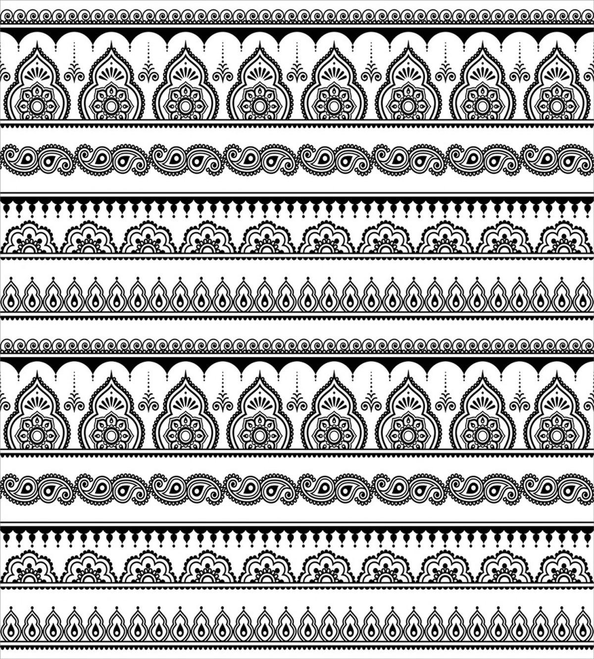 Eastern Tattoo Design Art — Pattern
