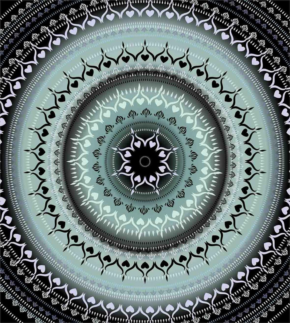 Vintage Mandala Circles — Pattern