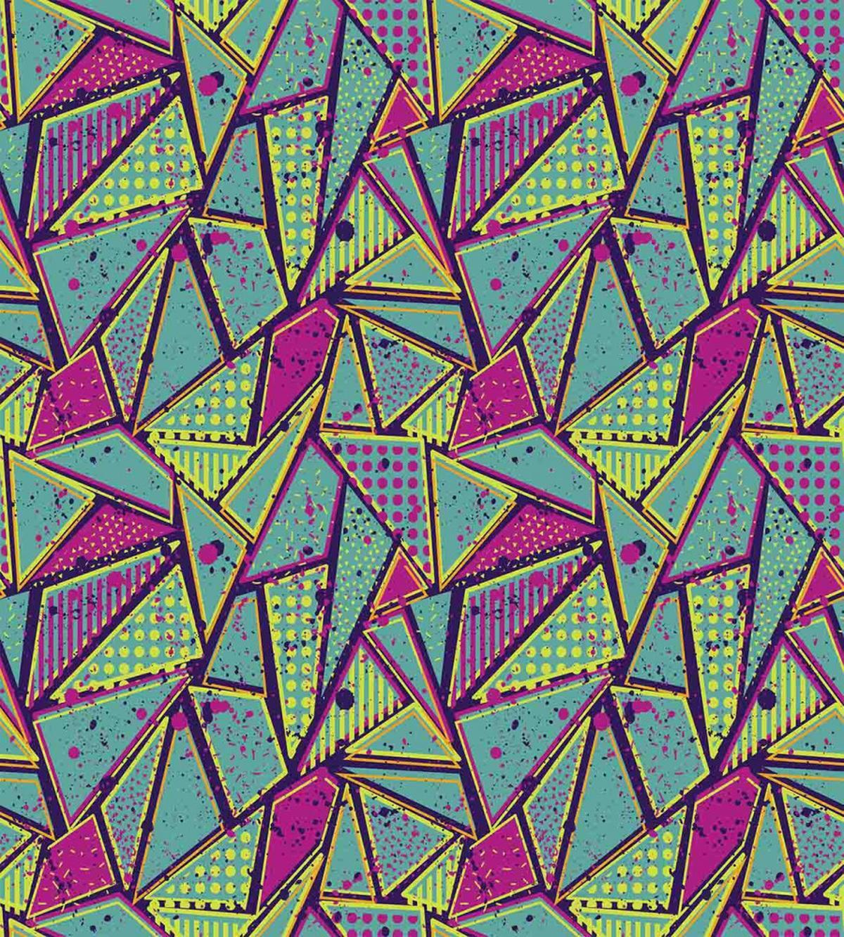Dots Stripes Composition — Pattern