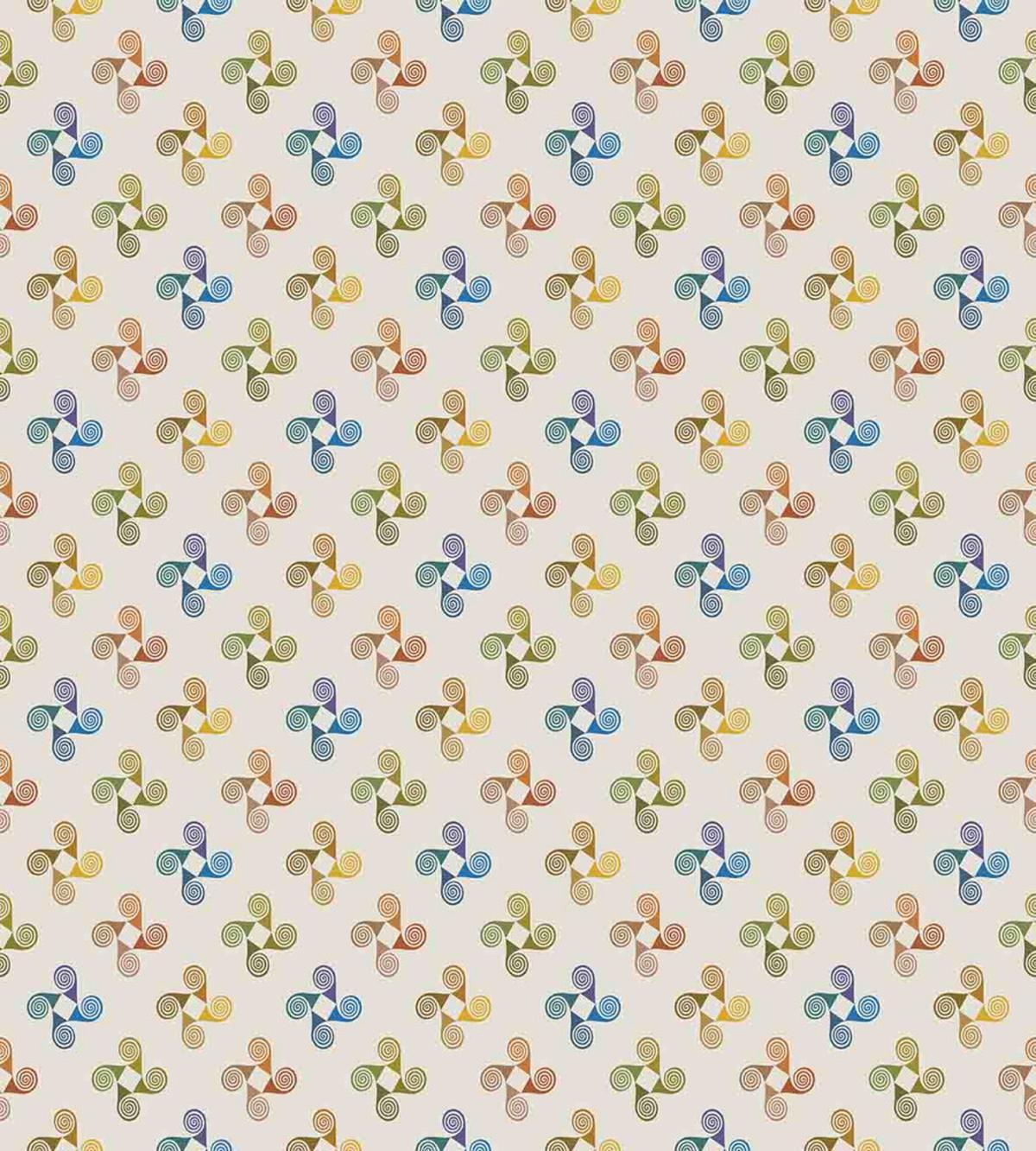 Circulating Vortex Spirals — Pattern