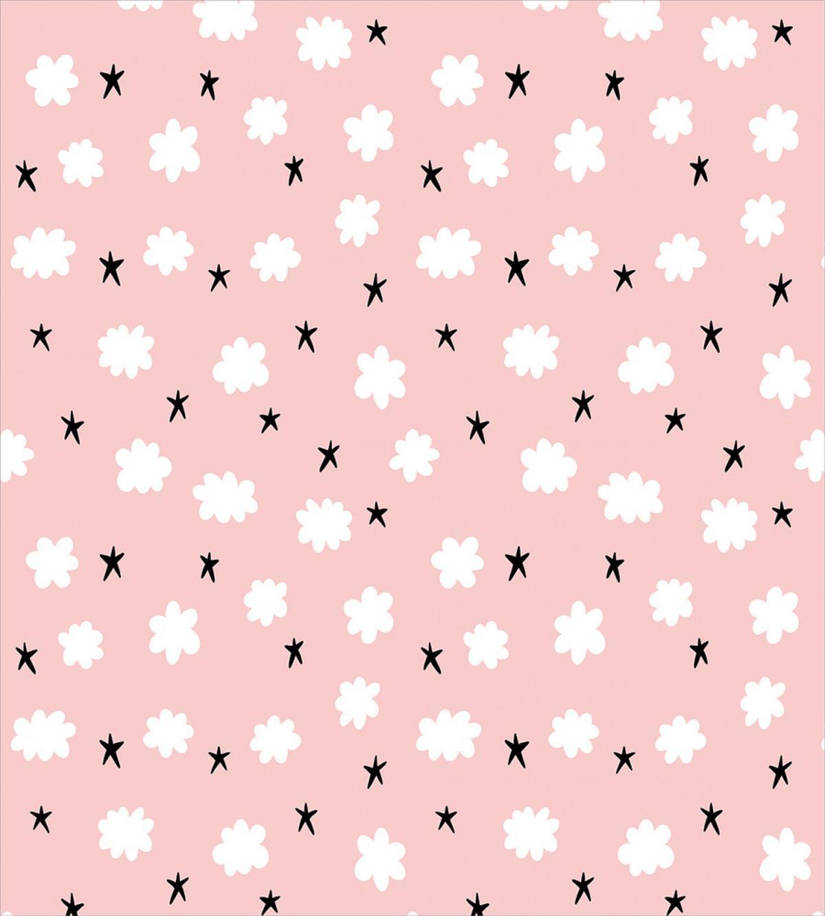 Cloud Star Girlish Doodle — Pattern