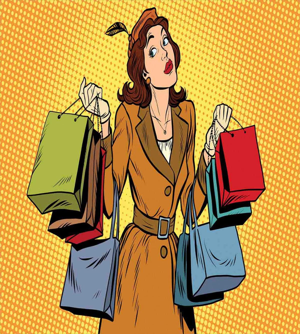 Pop Art Shopping — Pattern
