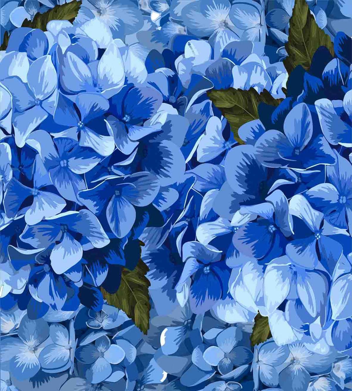 Hydrangea Flower — Pattern