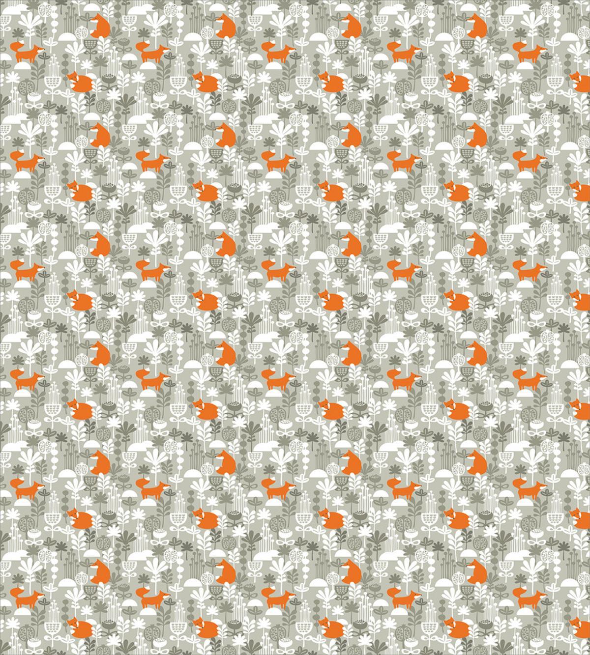 Doodle Style Forest Design — Pattern