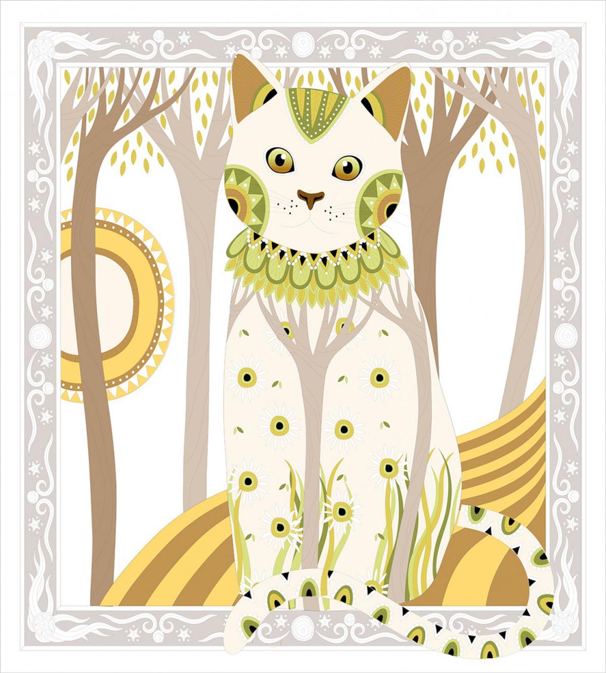 Magic Kitty Ornate — Pattern