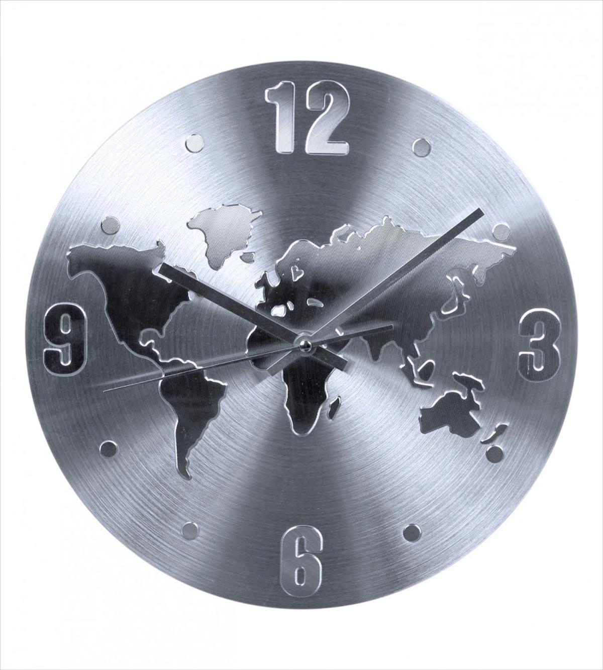 World Map Clock Pattern — Pattern