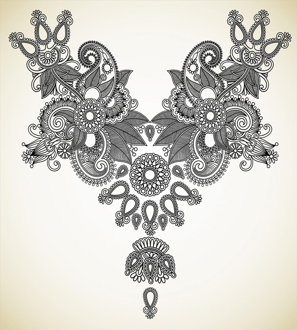 Far Eastern Vintage Artwork — Pattern