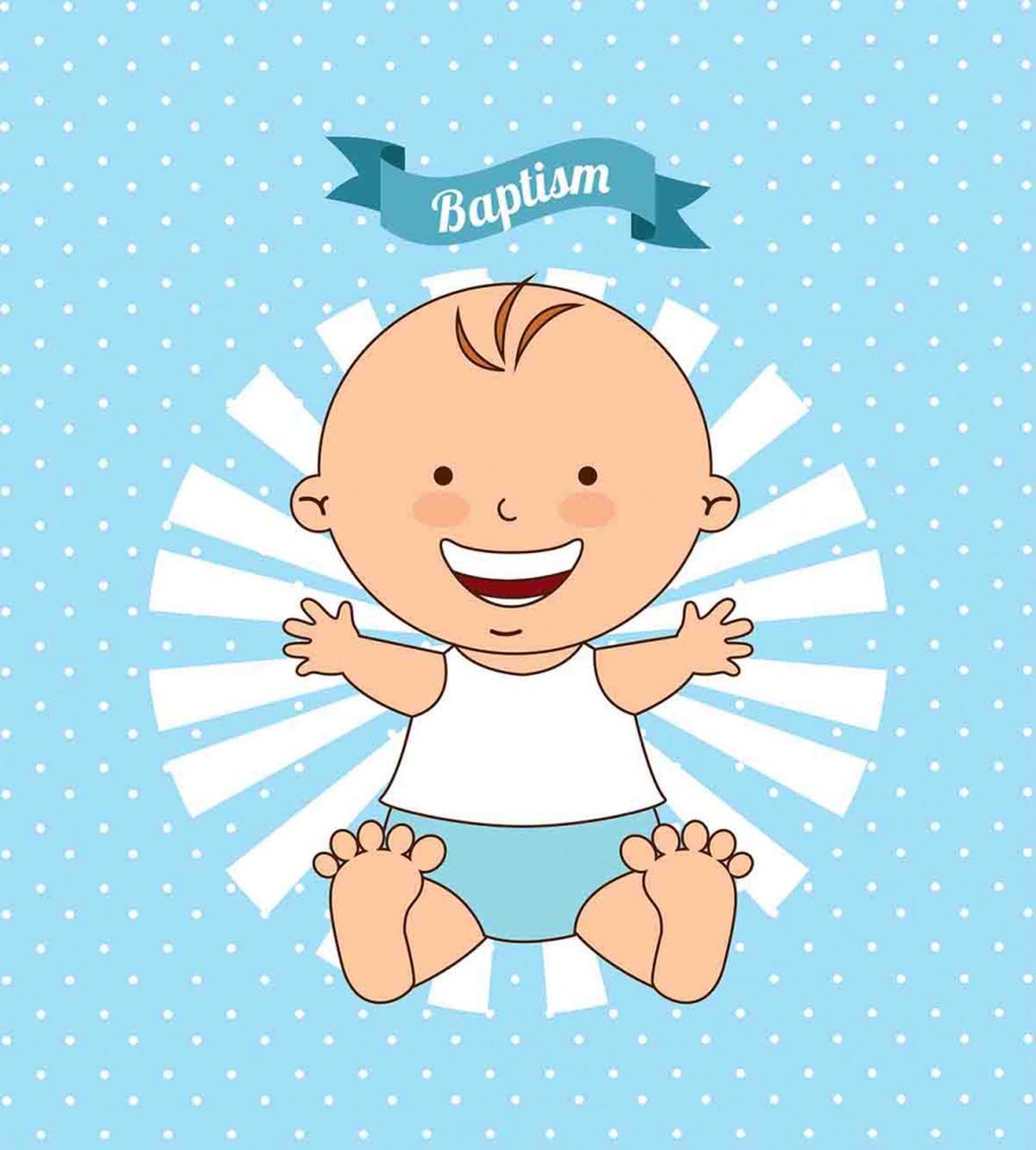 Happy Boy on Stripes — Pattern
