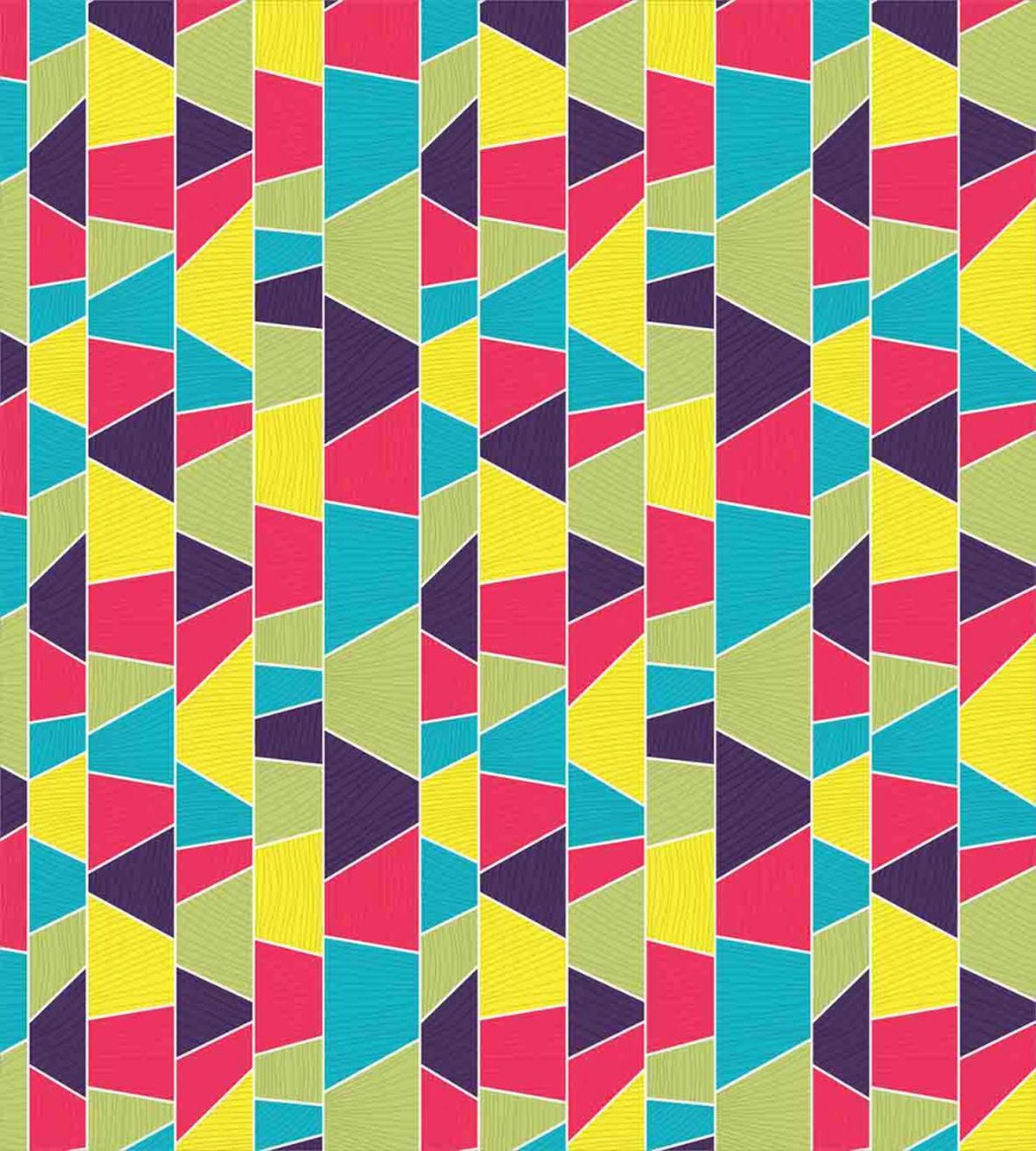 Mosaic Trapezoid Art — Pattern