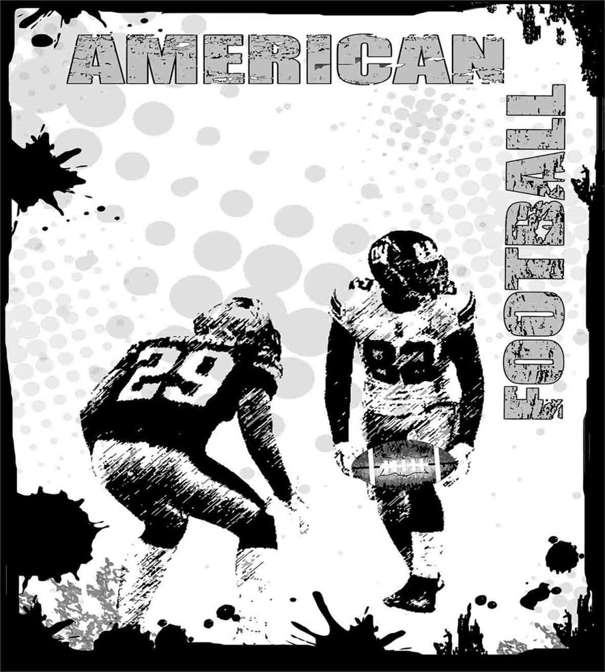 American Soccer Dot — Pattern