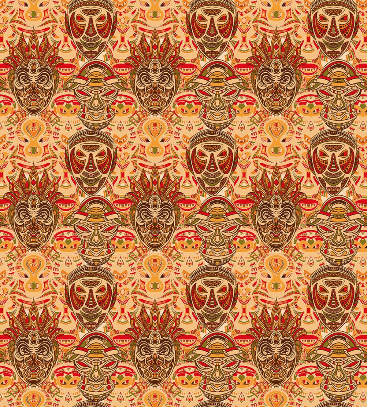 Mask Motif — Pattern