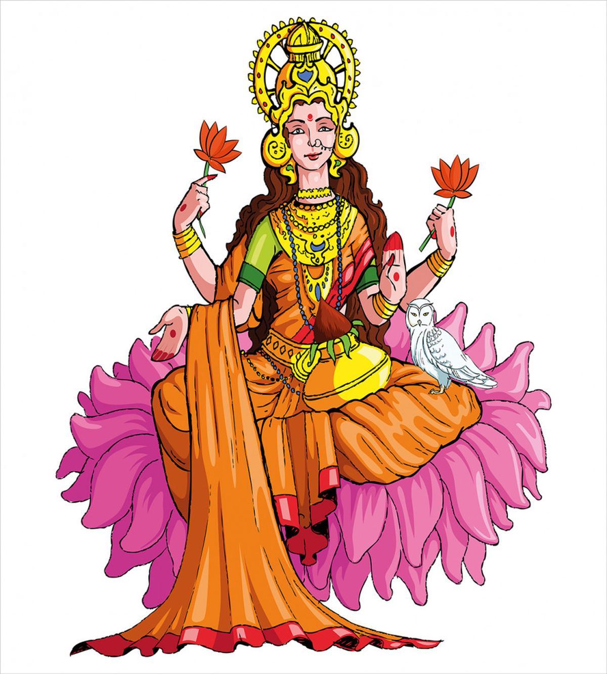 Sitting on Lotus — Pattern