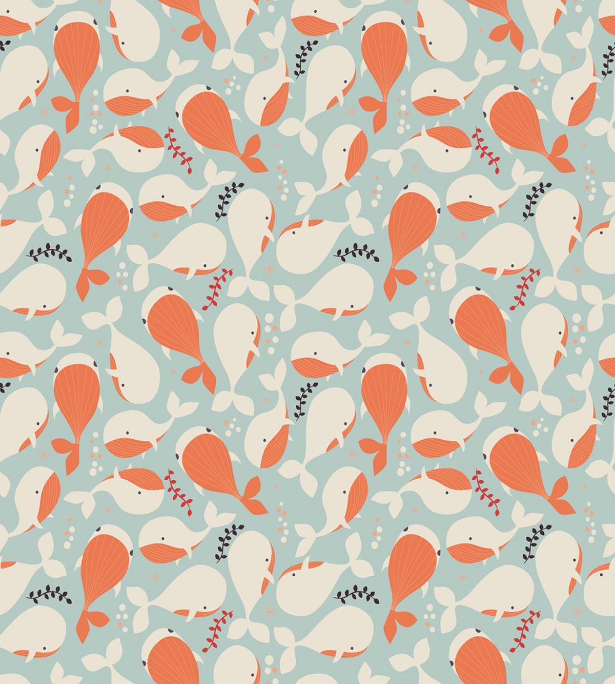 Ocean Animal Whales — Pattern