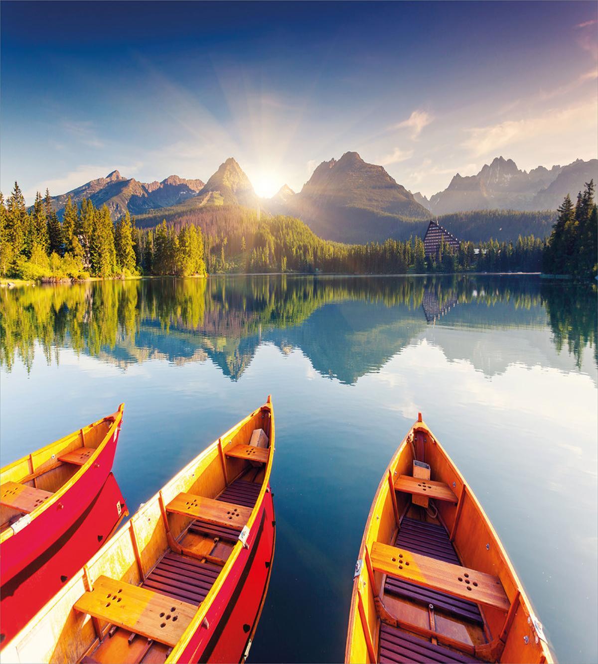 Lake Sailboats — Pattern