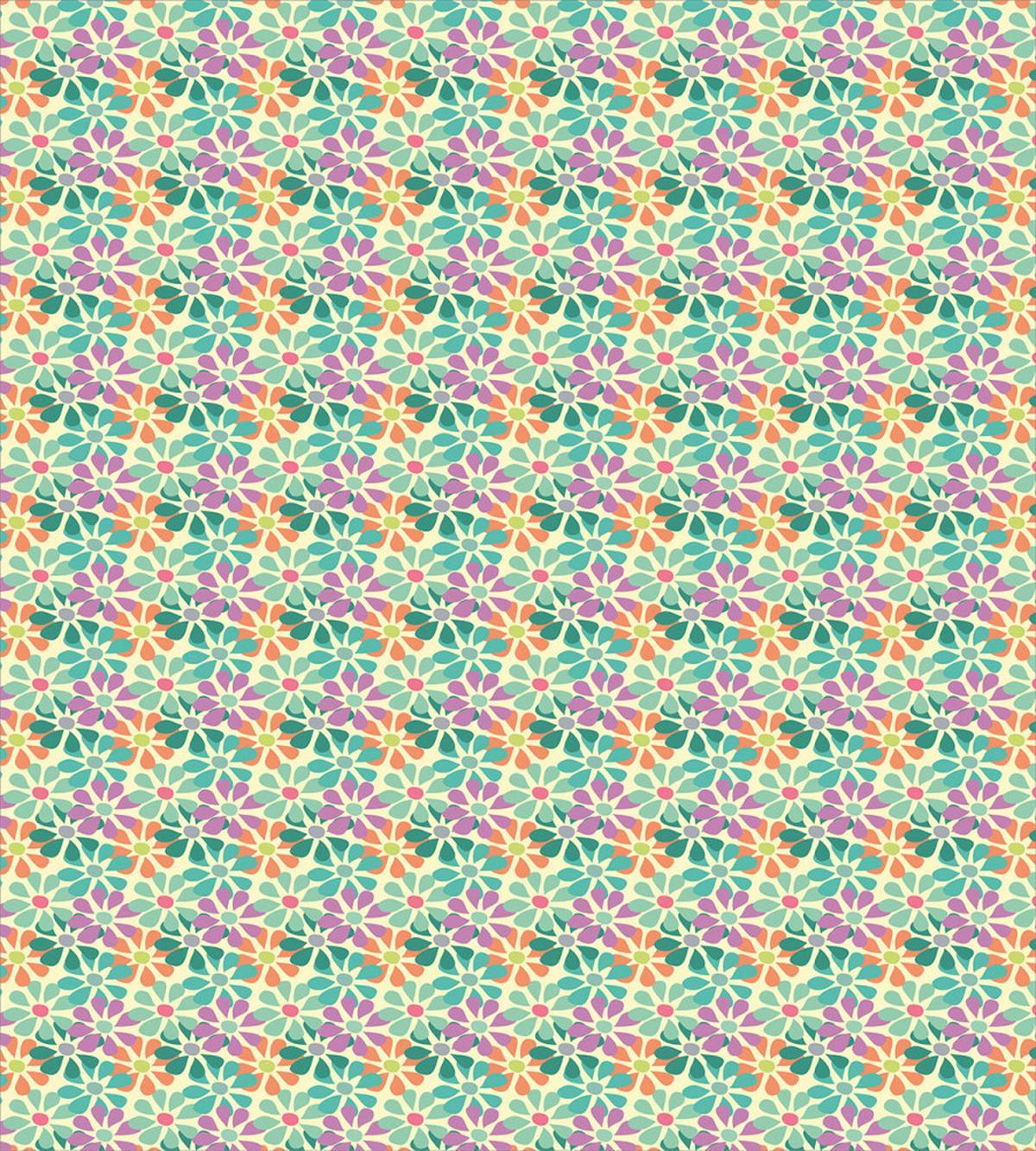 Funny Spring Flowers Bloom — Pattern