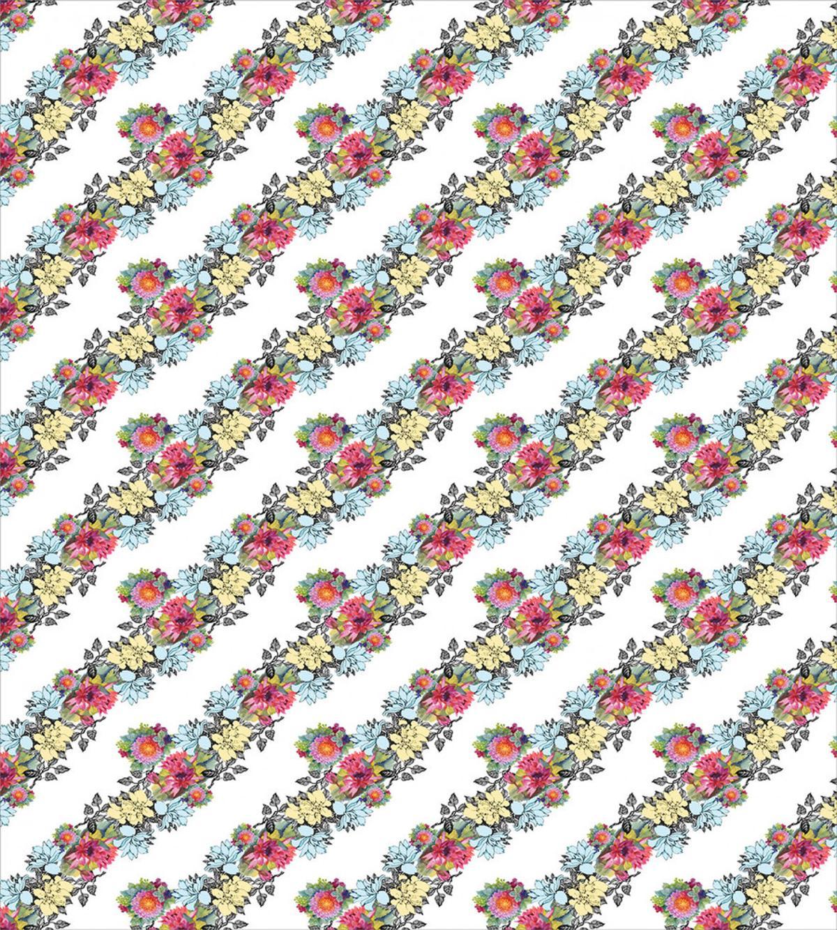 Summer Composition Flowers — Pattern