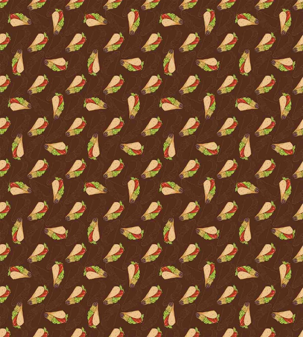Tasty Yummy Mexican Cuisine — Pattern
