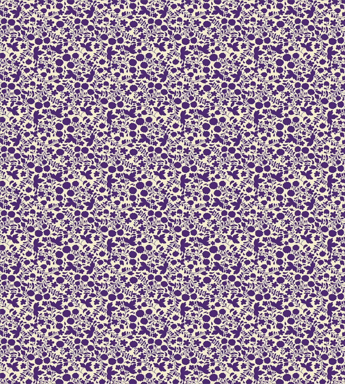 Raspberries Flowers Drops — Pattern
