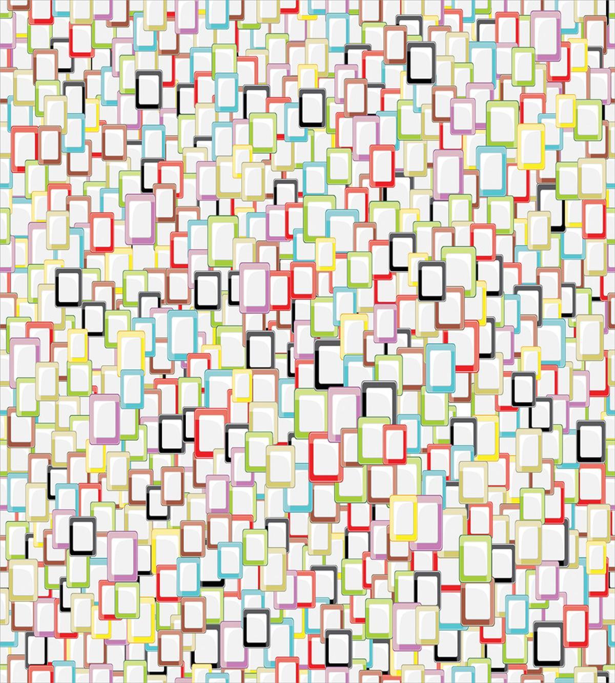 Colorful Square Shape — Pattern