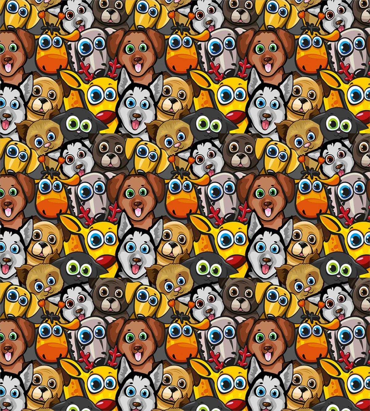Animal Cartoon Pattern — Pattern