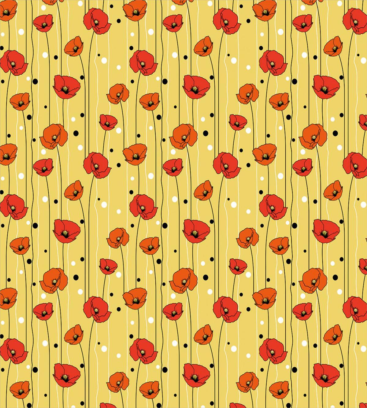 Lines with Dots Floral — Pattern