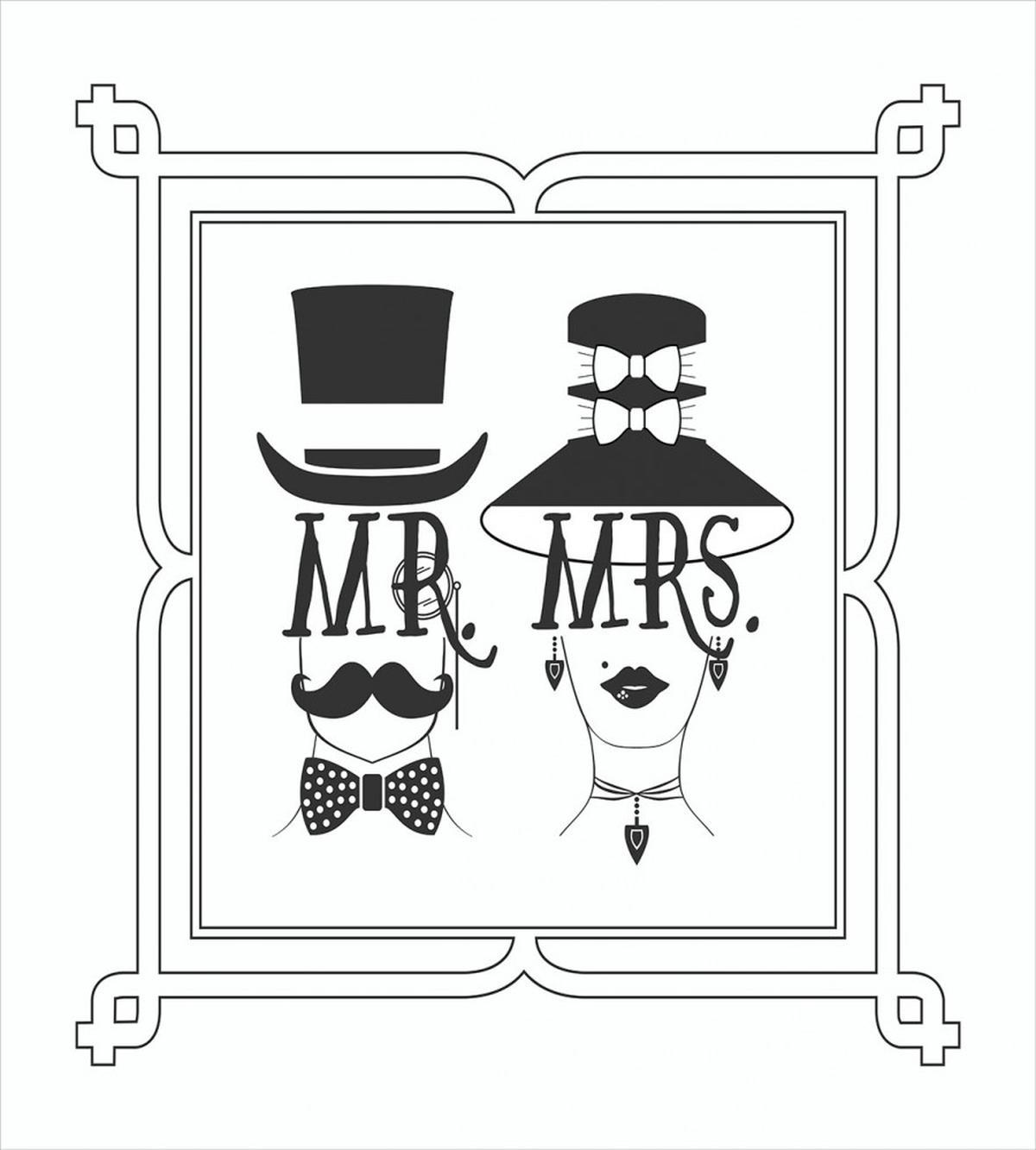 Male and Female Concept — Pattern