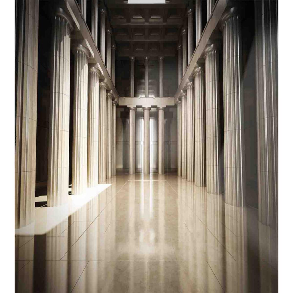 3D Model Style Column — Pattern