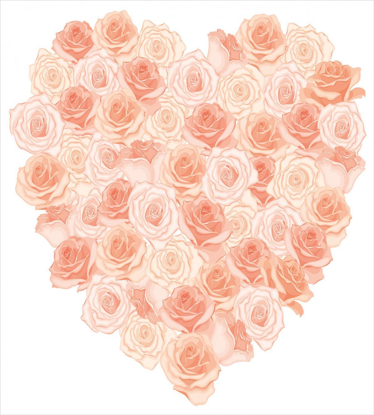 Heart Shaped Blossoms — Pattern