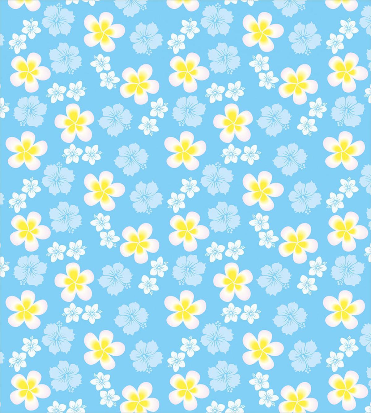 Freshening Soft Tone Flowers — Pattern
