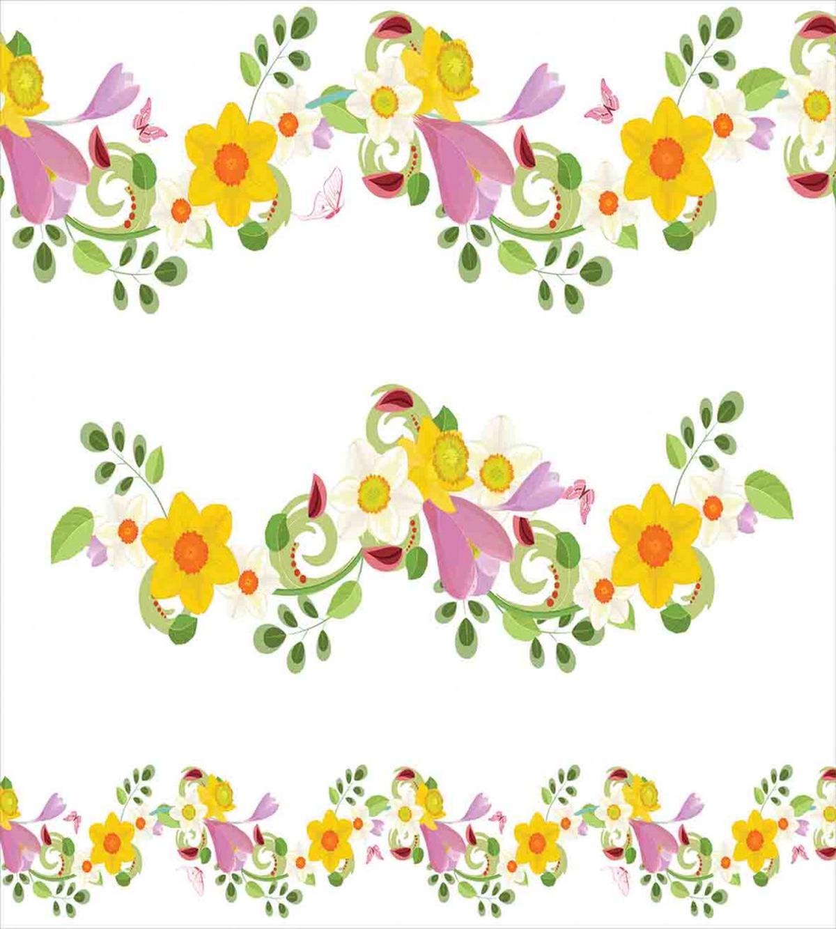 Retro Flowers Pattern — Pattern
