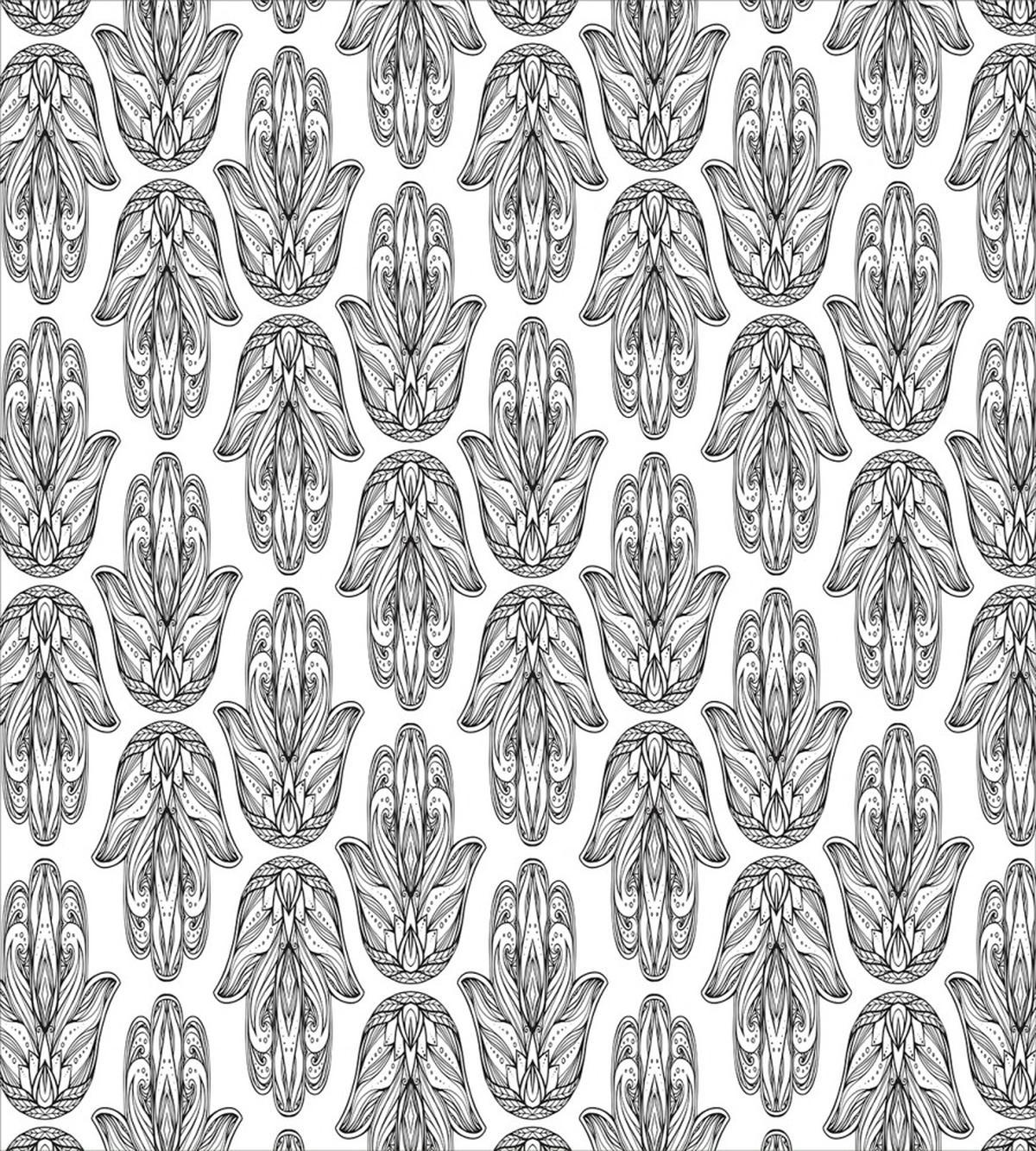 Lotus Flower Motif — Pattern