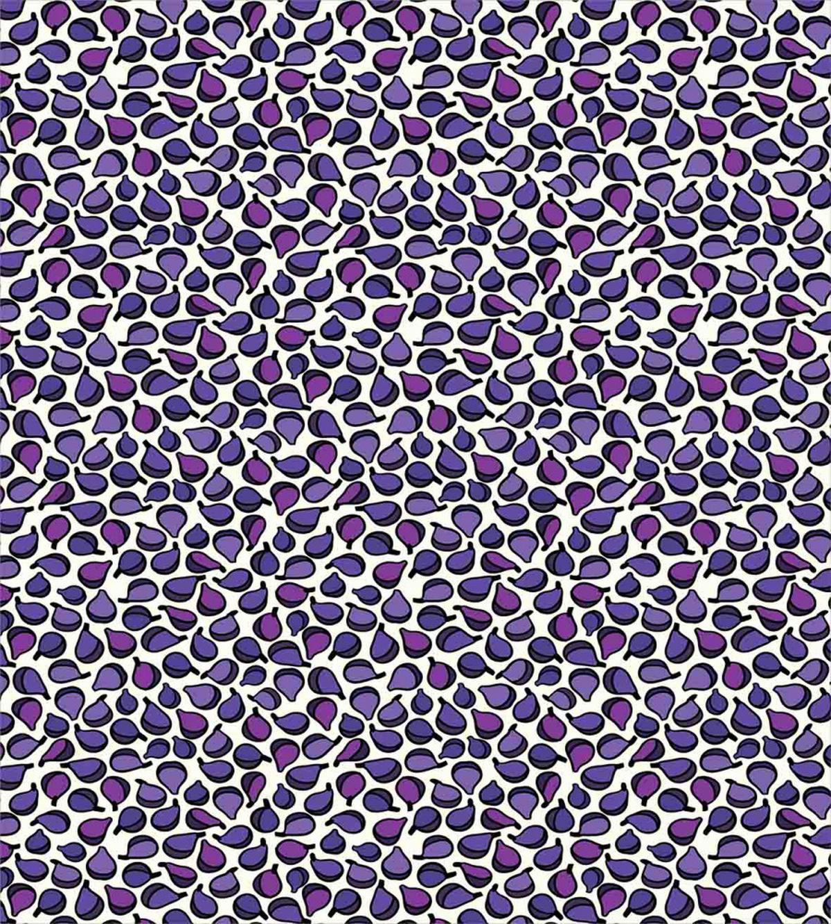 Abstract Figs Purple Tone — Pattern