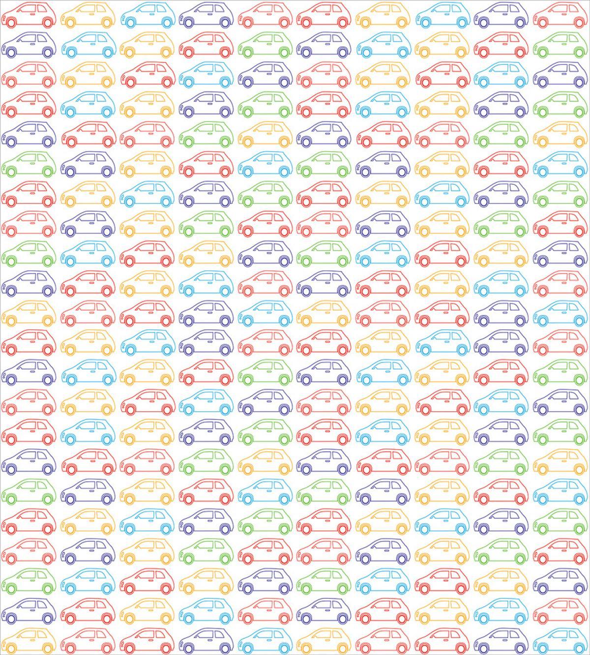 Vibrant Colored Vehicles — Pattern