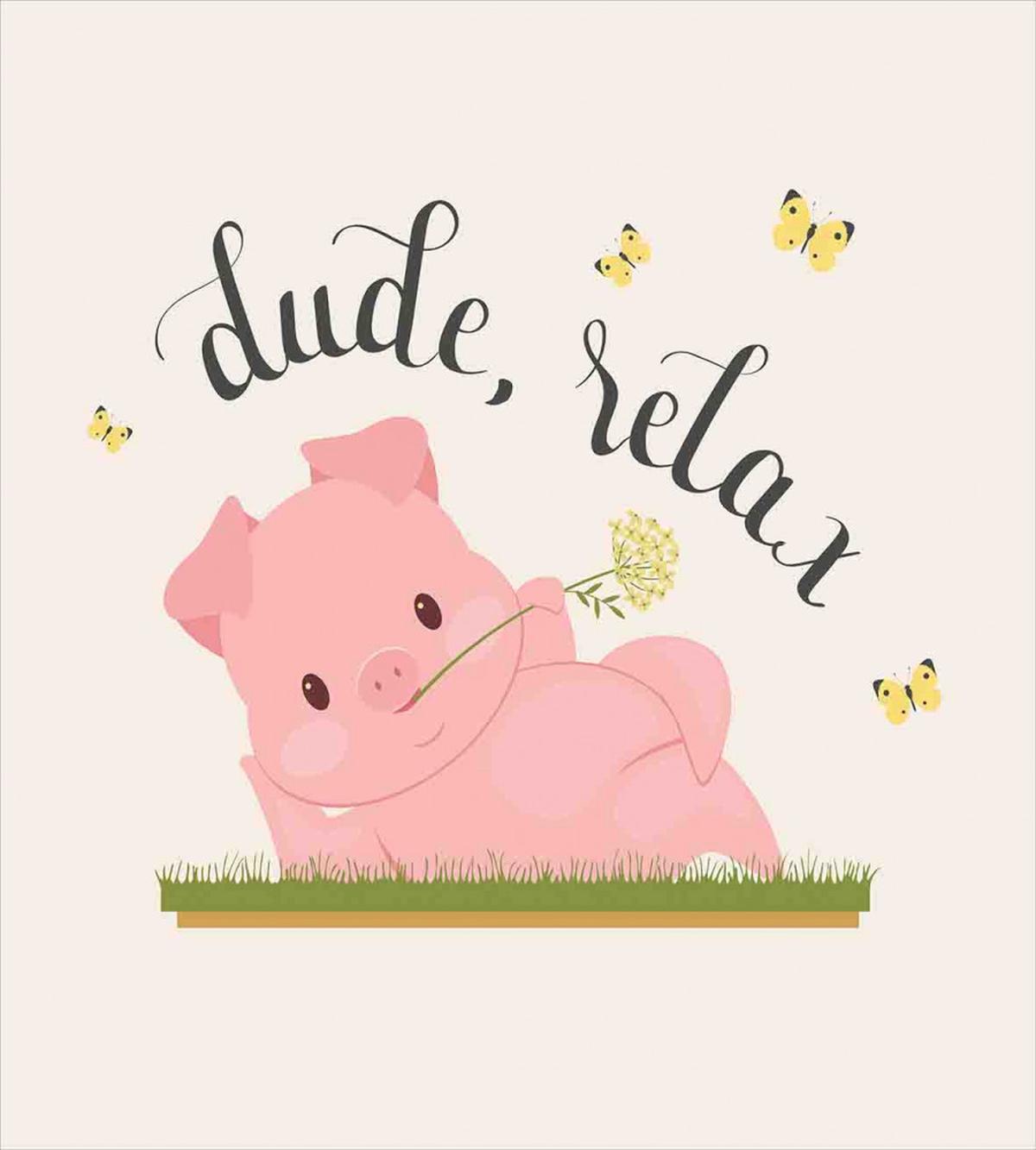 Pot Belly Pink Piglet — Pattern