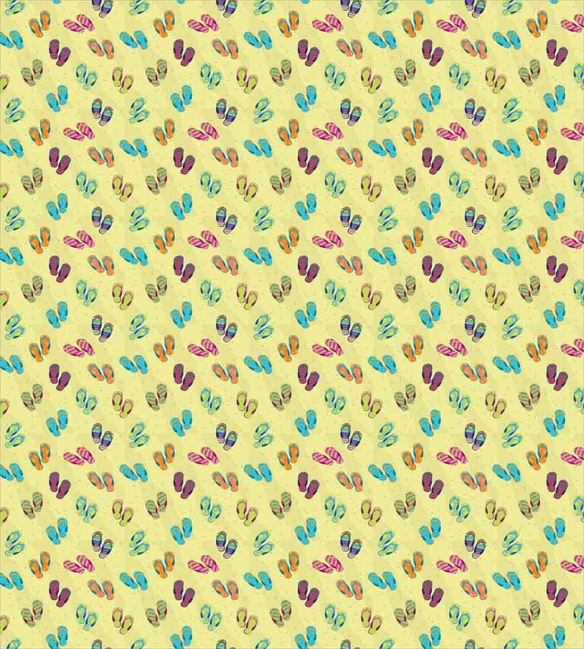 Colorful Slippers — Pattern